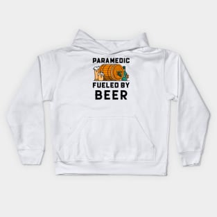 Paramedic Fueled By Beer Kids Hoodie